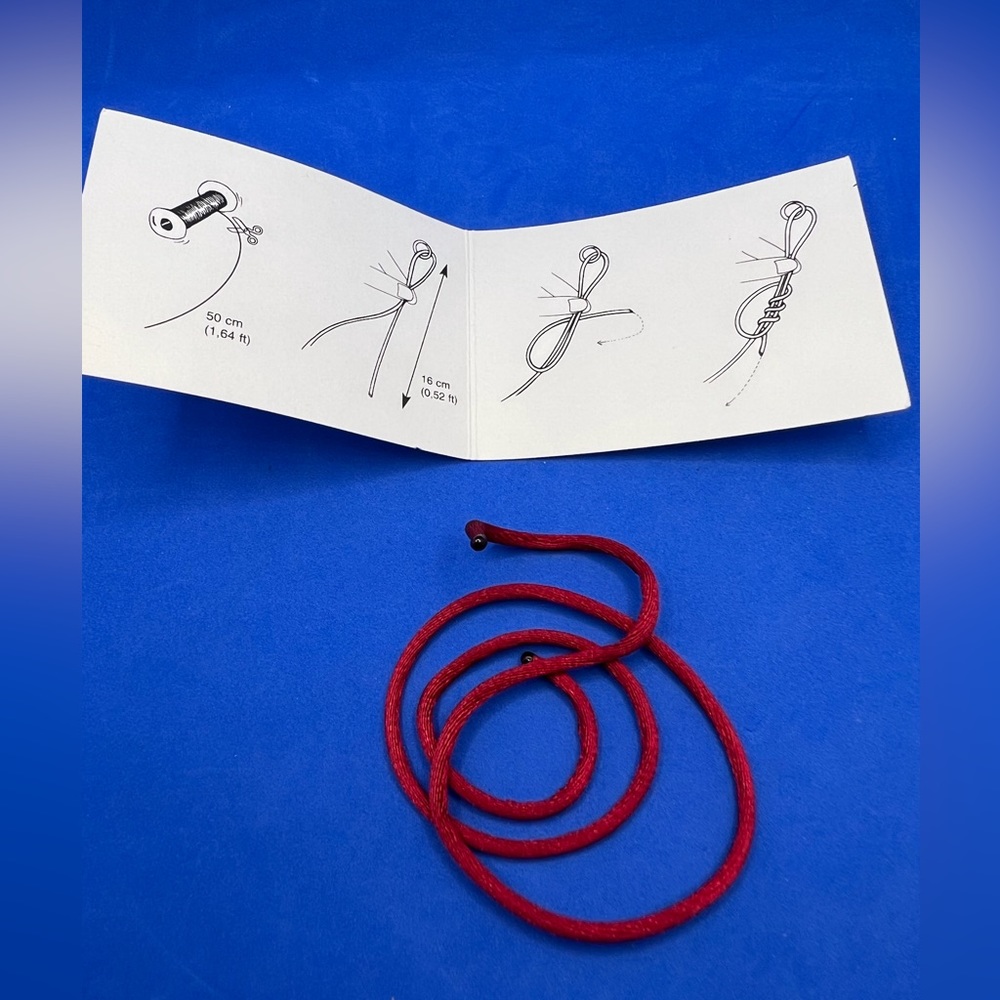 Cartier Rope for Charity Bracelet - Red